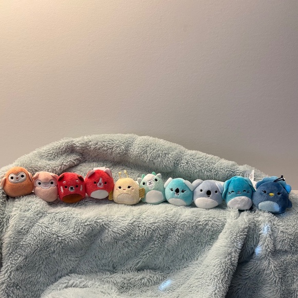 Set of Ten Squishville Mini Squishmallows - Picture 1 of 2